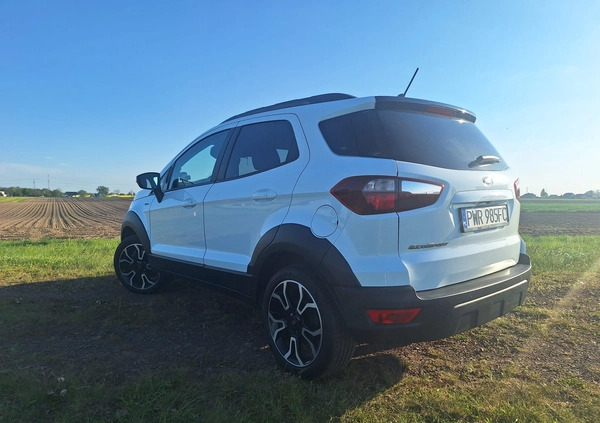 Ford EcoSport cena 72500 przebieg: 53150, rok produkcji 2020 z Września małe 631